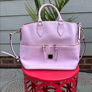 Dooney & Burke Dillen Double Pocket Satchel